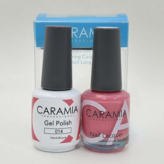 #014 Caramia Gel Polish & Nail Lacquer 0.5oz